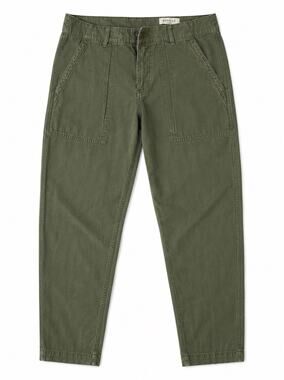 Citizens of Humanity Surplus 31 Olive Green Utility Fatigue Pants Made in USA